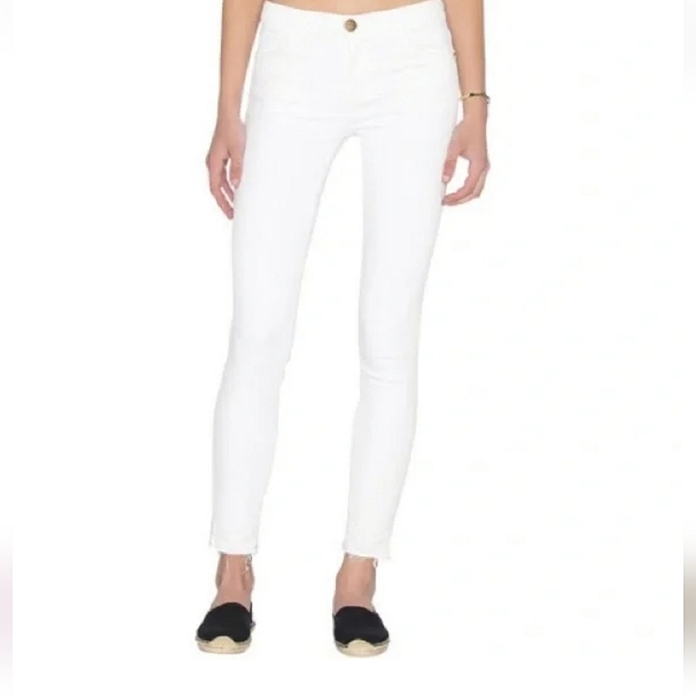 Current/Elliott The Stiletto Sugar Jeans Released Hem NWT